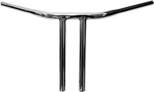 Drag Specialties - Drag Specialties 1-1/4in. Buffalo T-Bar w/ Straight Risers - 12in. - Chrome - 0601-2748