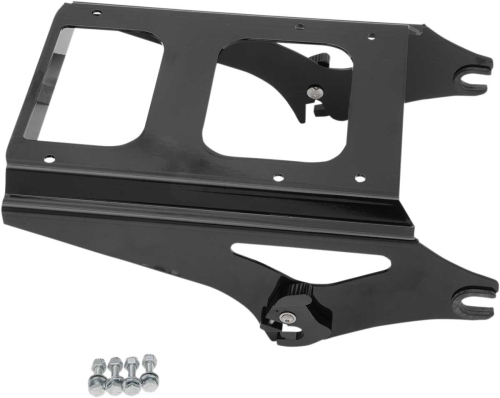 Drag Specialties - Drag Specialties Quick-Detach Tour Box Mount - Black - 1510-0243