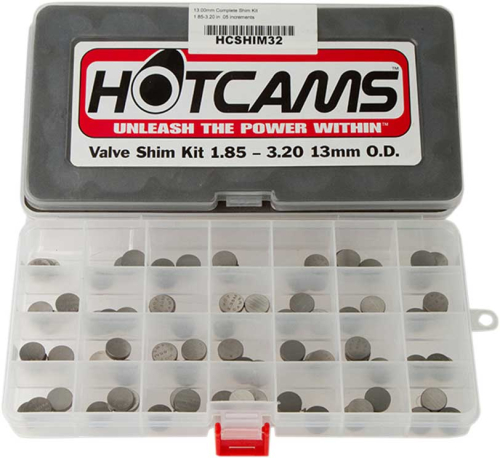 Hot Cams - Hot Cams 13mm Complete Valve Shim Kit - HCSHIM32
