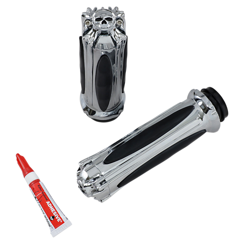 Kuryakyn - Kuryakyn Zombie Grips without Throttle Boss - 6298