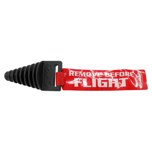 FMF Racing - FMF Racing Wash Plugs - Single 2-Stroke Muffler Plug with Streamer - 012875