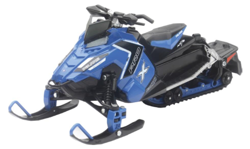 New Ray Toys - New Ray Toys 1:16 Scale Snowmobile - Pro-X 800 - Blue - 57783