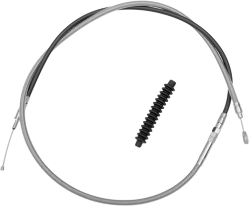 Drag Specialties - Drag Specialties Alternative Length Braided High Efficiency Clutch Cable - 68 15/16in. - 5322406HE