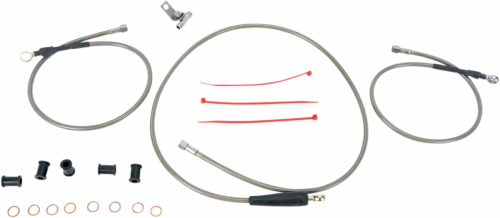 Moose Racing - Moose Racing Stainless Steel Braided Clutch Line - MK01-3027