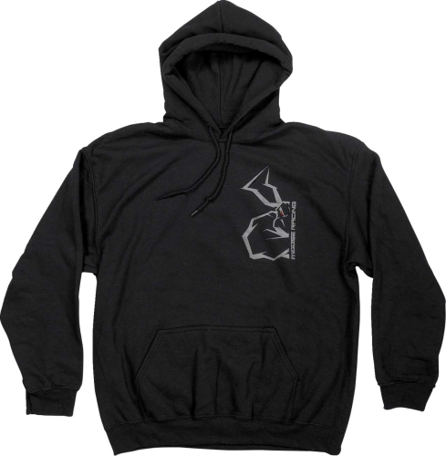 Moose Racing - Moose Racing Half Agroid Hoody - 3050-6353 - Black - Medium