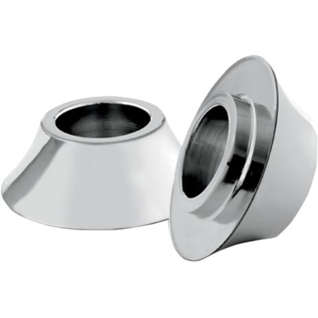 RC Components - RC Components Tapered Front Axle Spacers - Chrome - HD-SPCR-1C