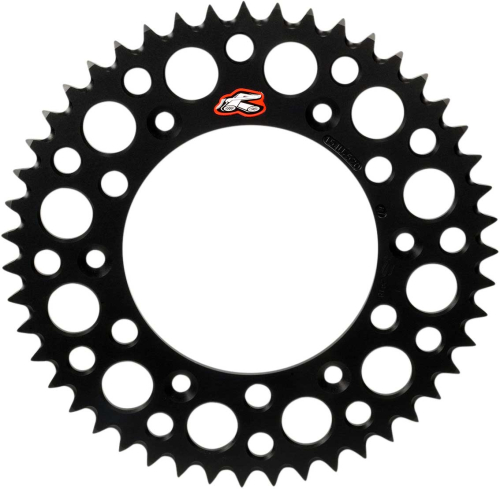 Renthal - Renthal Ultralight Rear Sprocket - Black - 48T - 154U-520-48GRBK