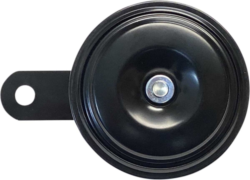 K&S Technologies - K&S Technologies 12V Horns - 76mm. Diameter - Black - 11-0400