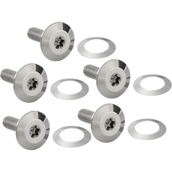 Arlen Ness - Arlen Ness Brake Rotor Hardware - Silver - 300-900