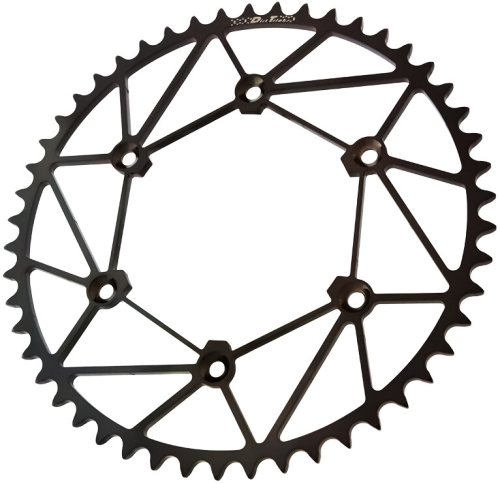 Dirt Tricks - Dirt Tricks Lightweight Steel Rear Sprocket - 50T - Black - CR-50-D-B