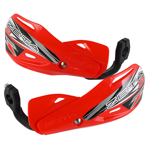 ZETA - ZETA Impact X3 Handguard - Red - ZE74-4105