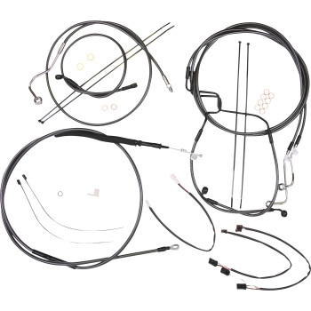 Magnum - Magnum Black Pearl Handlebar Installation Kit for 12in-14in. Ape - 487971