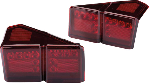 Moose Utility - Moose Utility LED Taillights - Red - 2001-2525