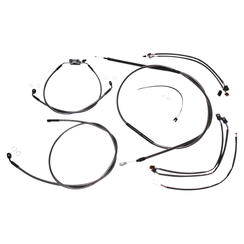 Magnum - Magnum Black Pearl Handlebar Installation Kit for 12-14in. Ape - 487941