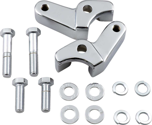 LA Choppers - LA Choppers Rear Lowering Kit - Chrome - LA-7590-06