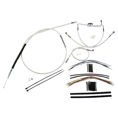 Magnum - Magnum Sterling Chromite II Handlebar Installation Kit for 15-17in. Ape - 387302