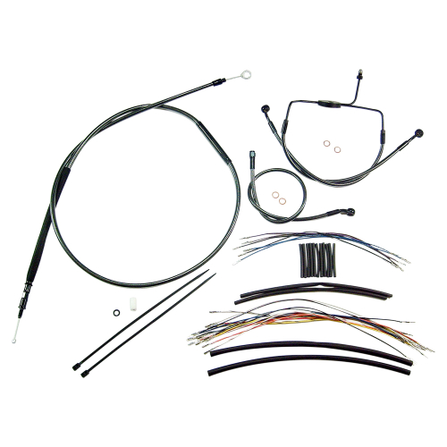 Magnum - Magnum Black Pearl Handlebar Installation Kit for 12-14in. Ape - 487301