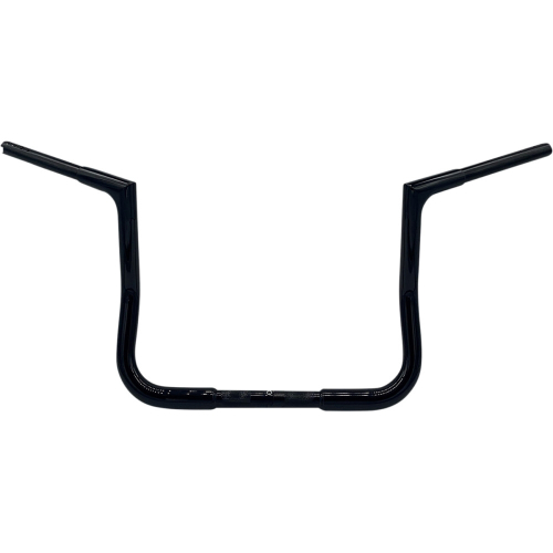 Fat Baggers, Inc. - Fat Baggers, Inc. 1-1/4in. EZ Install Flat Top Handlebars - Gloss Black - 705012-B