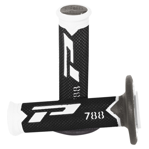 Pro Grip - Pro Grip Cross Triple Density 788 Grips - White/Black/Tan - 788WHBKTN