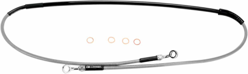 Moose Racing - Moose Racing Stainless Steel Braided Brake Line - K02-1-046/P