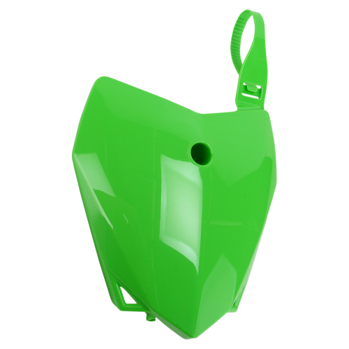 UFO Plastics - UFO Plastics Front Number Plate - Green - KA04718026