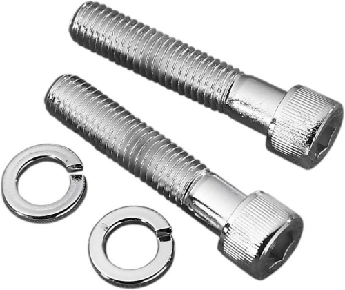 Drag Specialties - Drag Specialties Custom Handlebar and Riser Mounting Bolts - Allen-Head - 1/2in.-13 x 2 3/4in. - Chrome - MPBDR4