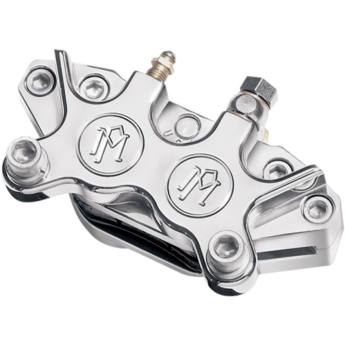Performance Machine - Performance Machine Replacement 4 Piston Caliper for Classic Caliper Kits 125 x 4R - Chrome - 0052-2400-CH