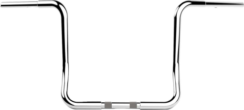 LA Choppers - LA Choppers 1-1/4 in. Twin Round Handlebars - Chrome - LA-7325-14C