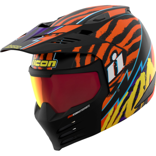 Icon - Icon Elsinore Rad Dawn Helmet - 0104-3345 - Orange - X-Small