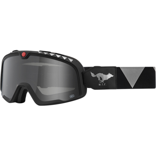 100% - 100% Barstow El Solitario Goggles - 50002-102-03 - El Solitario/Black/Gray / Smoke Lens - OSFM