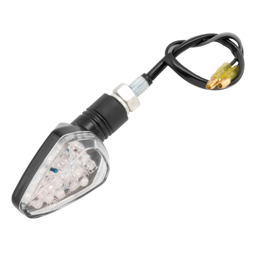 BikeMaster - BikeMaster Arrow Head LED Turn Signals - Black - 266222