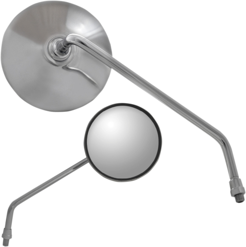Parts Unlimited - Parts Unlimited Classic Round Mirror - Left - 0640-0966