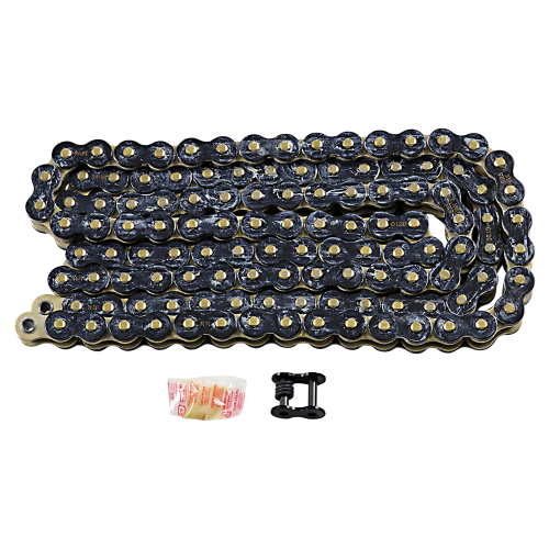 RK - RK 525 Max-X Chain - 120 Links - Black/Gold - 525MAXX-120-BG