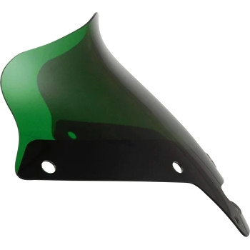 Klock Werks - Klock Werks Kolor Flare Windshield - 6in. - Green - KWW-02-0625