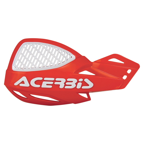 Acerbis - Acerbis Uniko Vented Handguards - Red/White - 2072671005