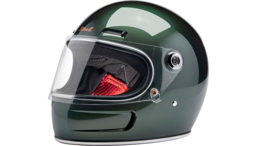 Biltwell Inc. - Biltwell Inc. Gringo SV Solid Helmet - 1006-324-501 - Green - X-Small