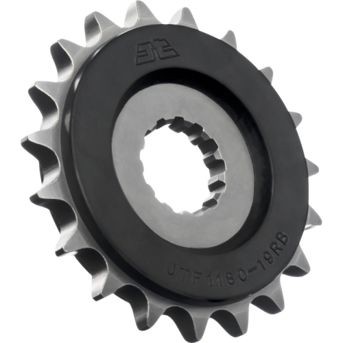 JT Sprockets - JT Sprockets Rubber Cushioned Steel Front Sprocket - 19T - JTF1180.19RB