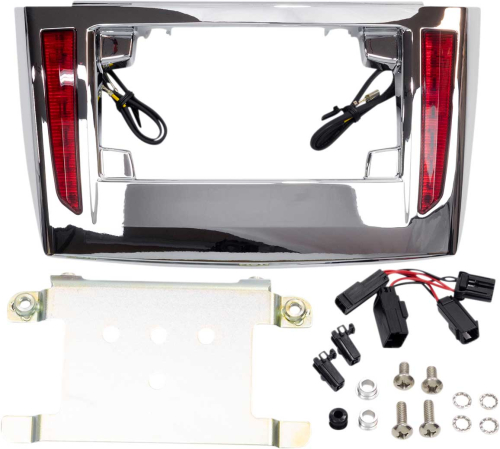 Ciro - Ciro LED License Plate Frame - Chrome - 40080