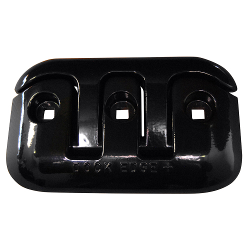 Dock Edge - Dock Edge Flip-Up Dock Cleat - 8" - Black