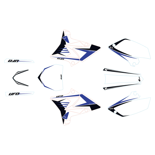 UFO Plastics - UFO Plastics Complete Body Kit - White - Restyled - YAKIT312@046