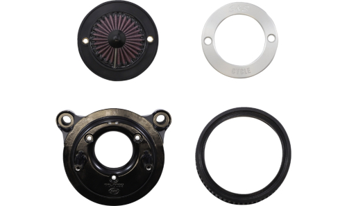 S&S Cycle - S&S Cycle Air Stinger Stealth Air Cleaner Kit -  Gloss Black - 170-0720A