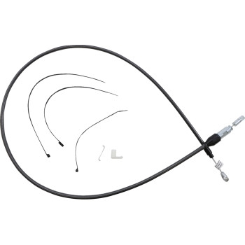Magnum - Magnum Alternate Length Black Pearl Quick Connect Braided Upper Clutch Cable - 52in. - 423418HE