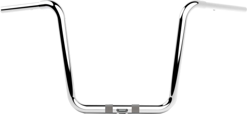 LA Choppers - LA Choppers 1-1/4in. Twin Round Handlebar - 14in. - Chrome - LA-7324-14C