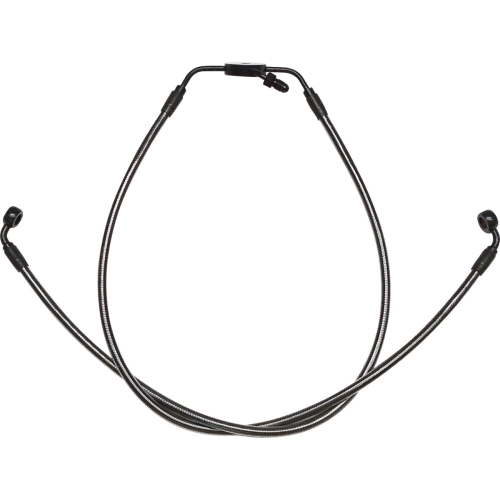 Magnum - Magnum Designer Series DOT Braided Non-ABS Lower Brake Line Aeemblies - Black Pearl - 47024
