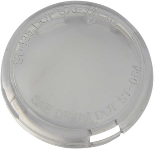 Drag Specialties - Drag Specialties Turn Signal Lens - Clear - 162375-HC3