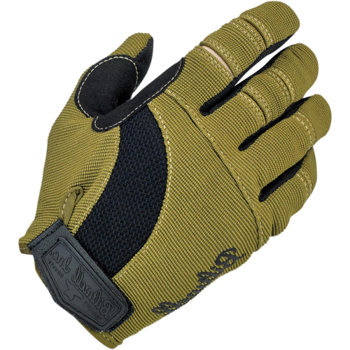 Biltwell Inc. - Biltwell Inc. Moto Gloves - 1501-0309-002 - Olive/Black/Tan - Small
