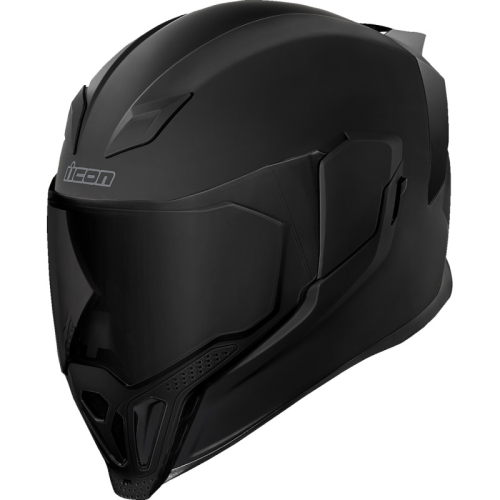 Icon - Icon Airflite Dark Helmet - 0101-16666 - Rubatone Black - X-Small