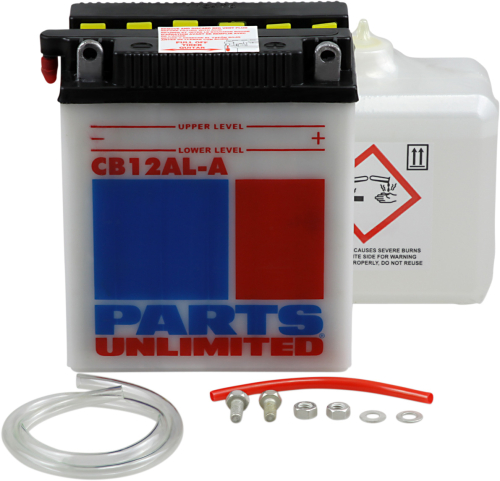 Parts Unlimited - Parts Unlimited 12V Heavy Duty Battery Kit - CB12AL-A-FP