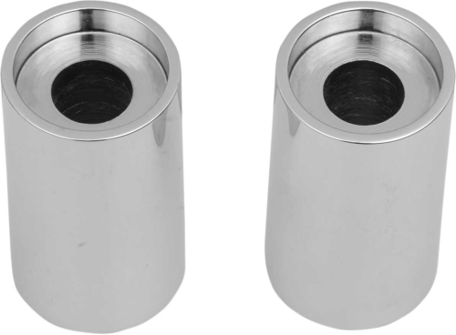 LA Choppers - LA Choppers Riser Extension for 1in. Handlebar - 2in. Rise - Chrome - LA-7413-03