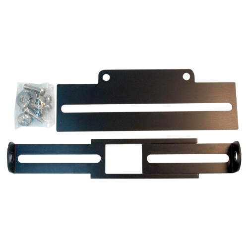 Emgo - Emgo Universal License Plate Bracket - Black - 86-42654
